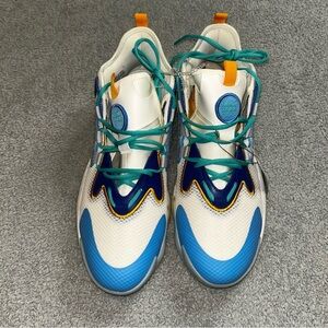 Men’s Size 14 Adidas Basketball SM BYW Select Boost Shoes PE Hoop York City